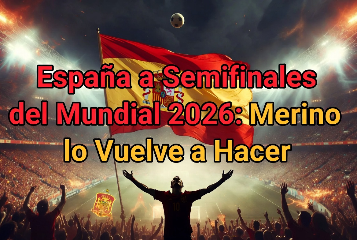 España a Semifinales del Mundial 2026: Merino lo Vuelve a Hacer