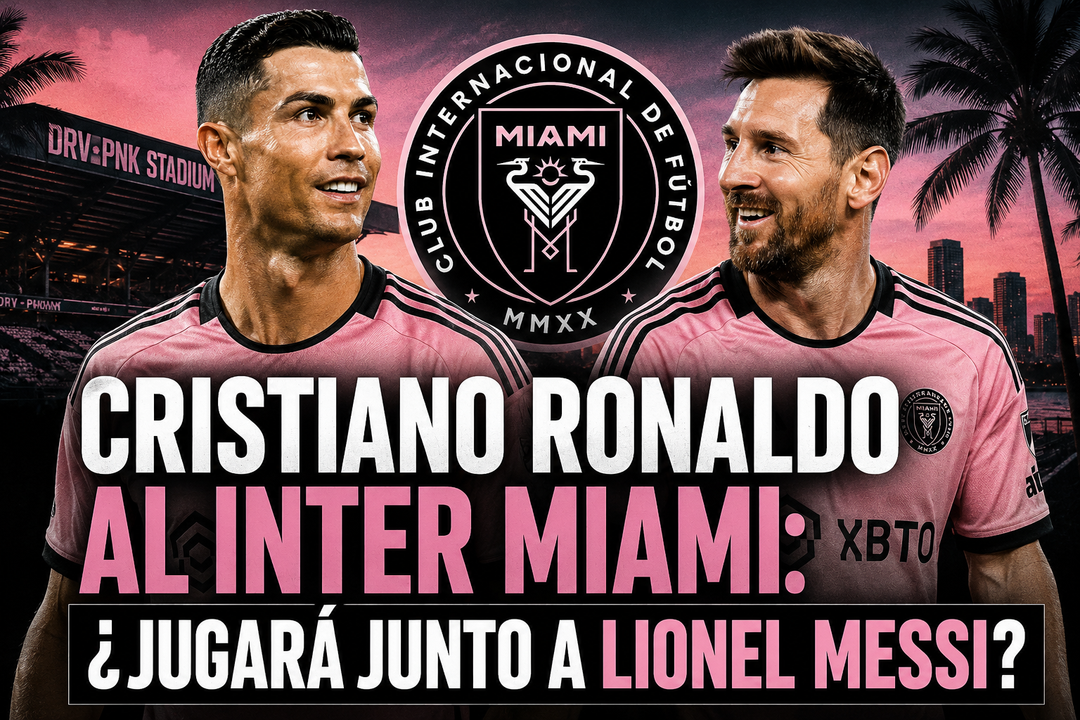 Cristiano Ronaldo al Inter Miami: ¿jugará junto a Lionel Messi?