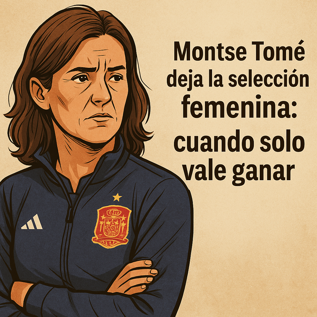 Montse Tomé deja la selección femenina: cuando solo vale ganar
