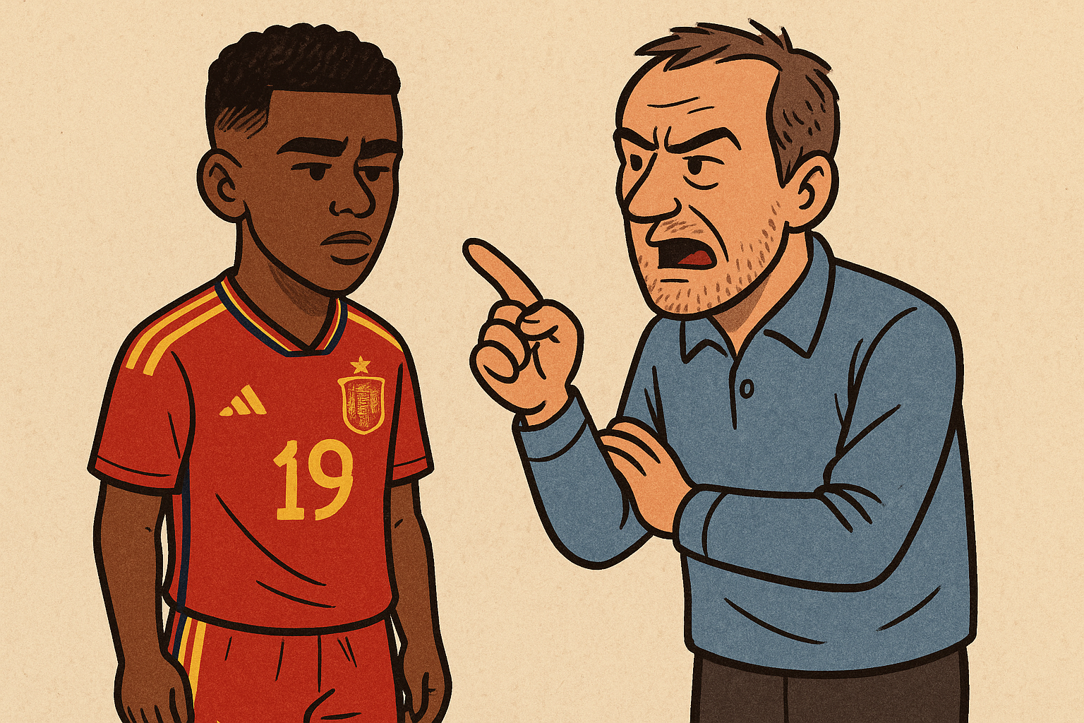 ¿Quién cuida a Lamine Yamal? La crítica de Flick al seleccionador español