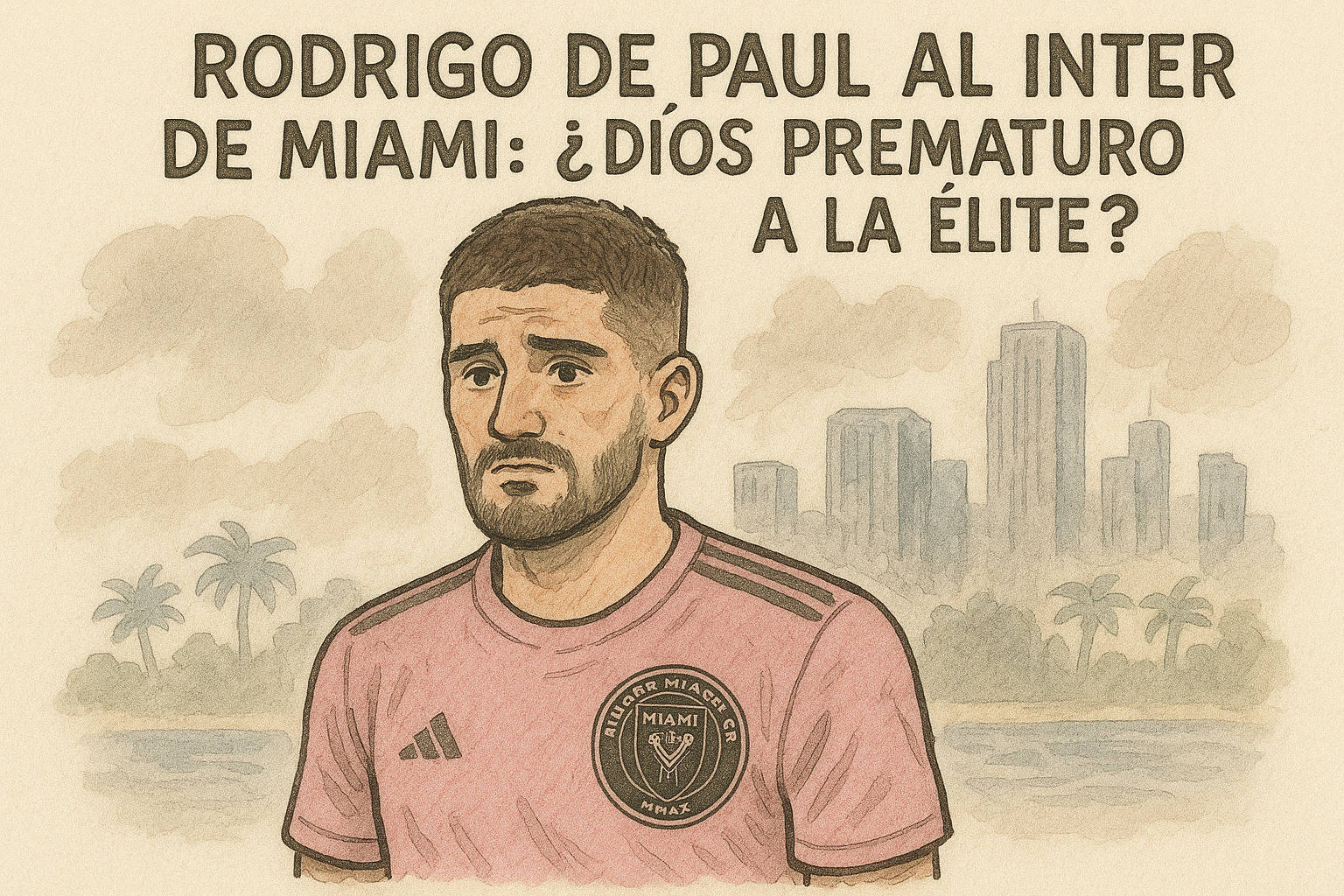 Rodrigo De Paul al Inter de Miami: ¿adiós prematuro a la élite?
