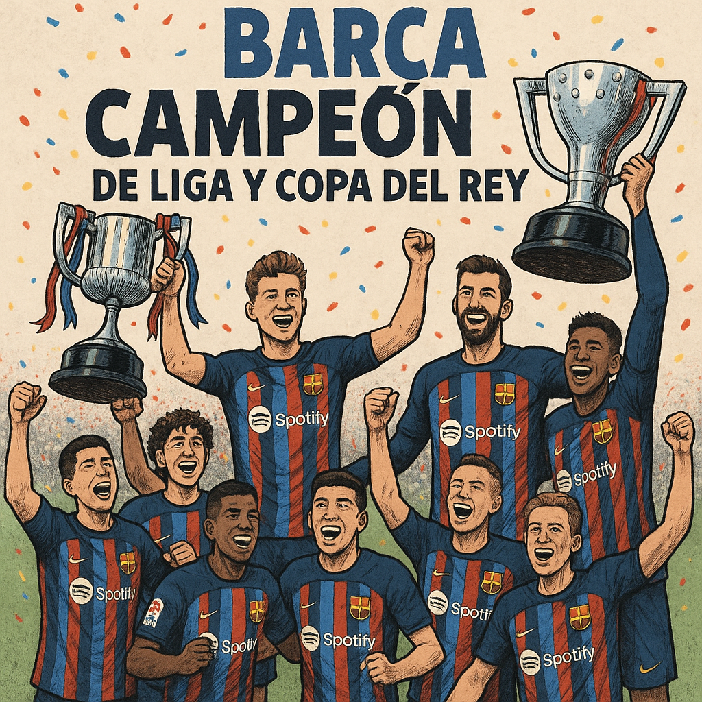 El Año de los Canteranos: Así Conquistó el Barça la Liga y la Copa