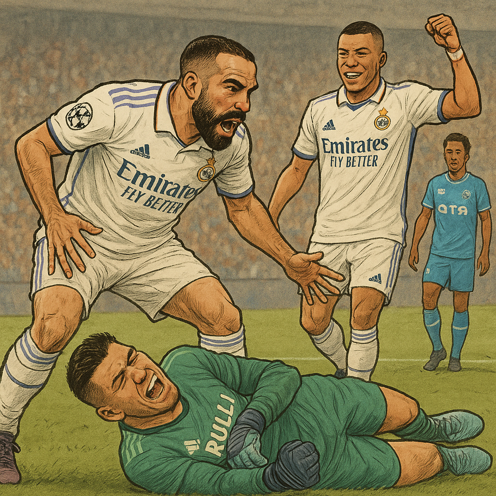 Real Madrid 2-1 Marsella: Mbappé decide, el VAR confunde y Vinicius en duda