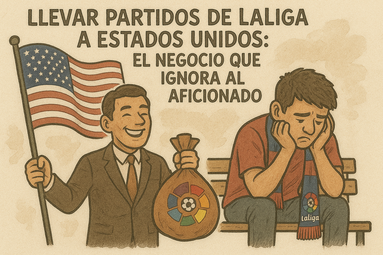 Llevar partidos de LaLiga a Estados Unidos: el negocio que ignora al aficionado,