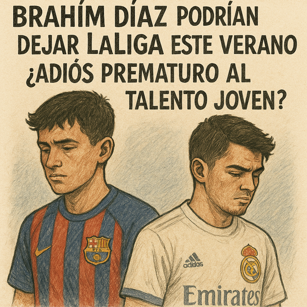 Fermín López y Brahim Díaz podrían dejar LaLiga este verano ¿adiós prematuro al talento joven?