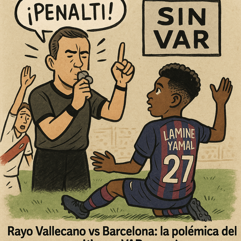 LaLiga bajo lupa: ¿Por qué se jugó sin VAR el Rayo vs Barcelona?