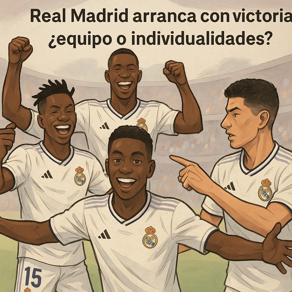 Real Madrid arranca con victoria: ¿equipo o individualidades?