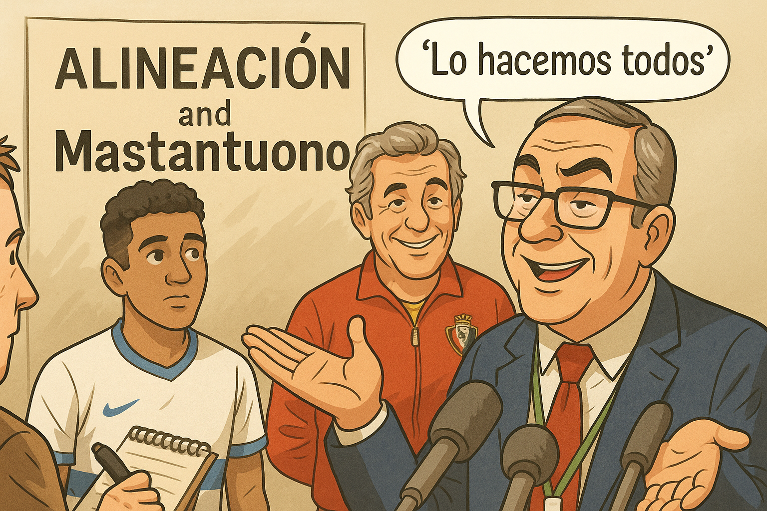 Mastantuono, alineación y la confesión del presidente: ‘Lo hacemos todo