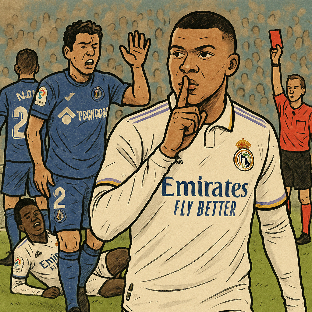 Real Madrid gana 0-1 con gol de Mbappé y polémica arbitral