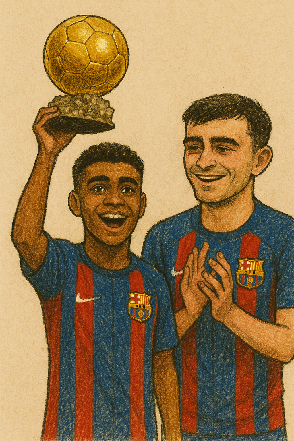 Flick: “Lamine Yamal ganará el Balón de Oro”, pero aún queda camino