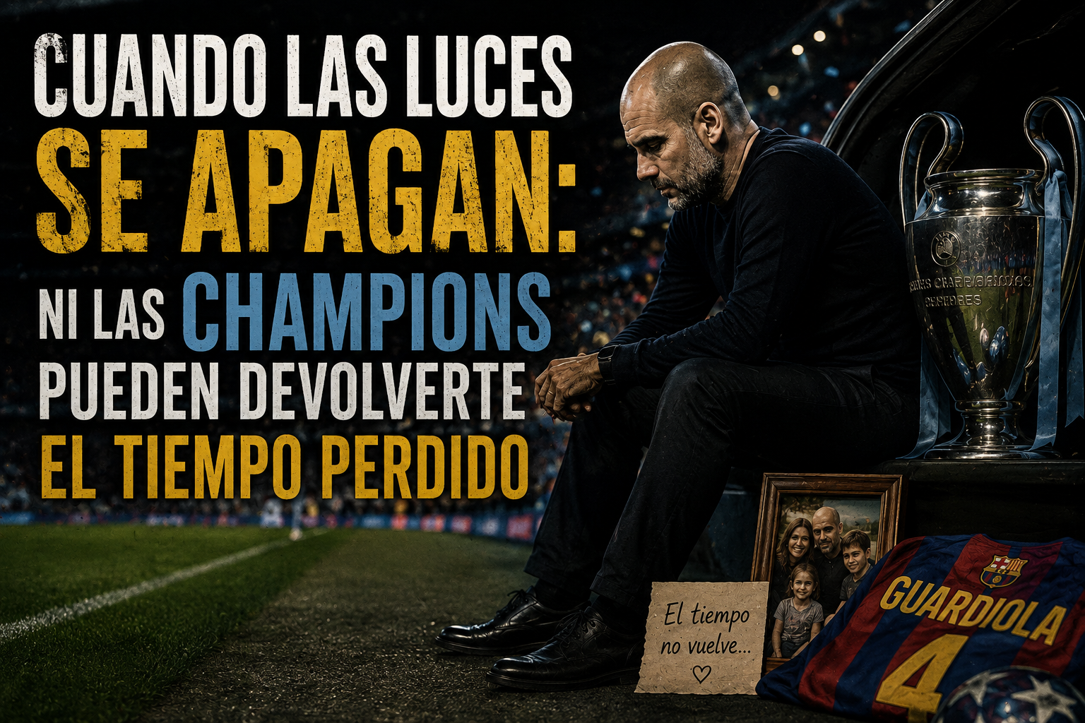 Cuando las luces se apagan: ni las Champions pueden devolverte el tiempo perdido