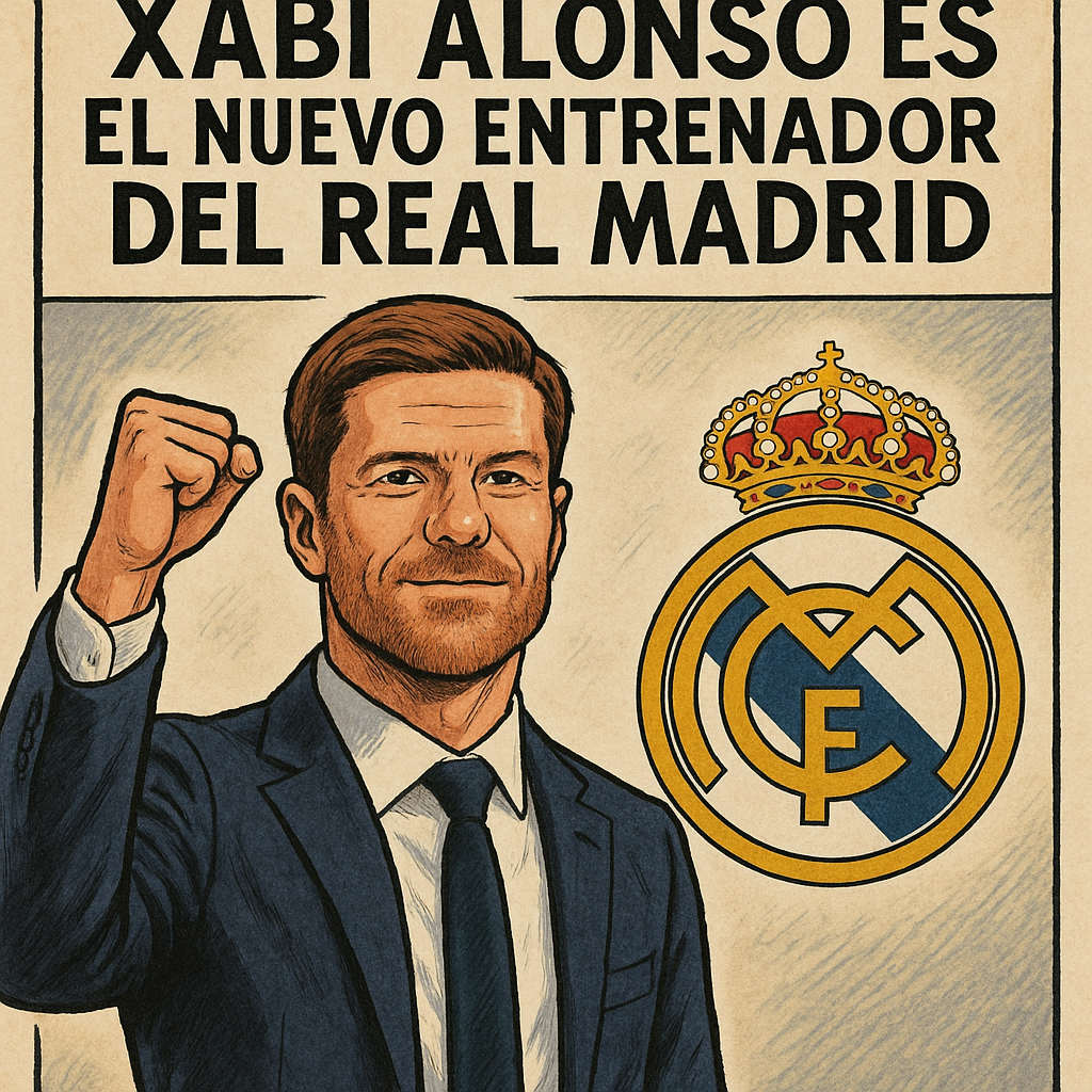Oficial: Xabi Alonso es el Nuevo Entrenador del Real Madrid