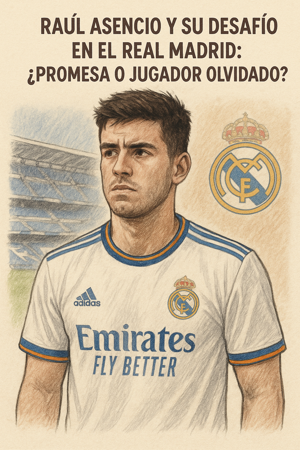Raúl Asencio y su desafío en el Real Madrid: ¿promesa o jugador olvidado?