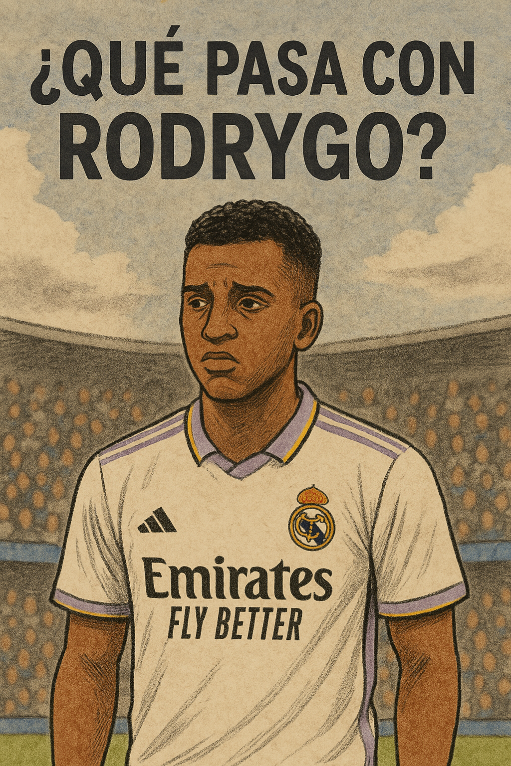 ¿Qué pasa con Rodrygo? El bajón que preocupa al Real Madrid