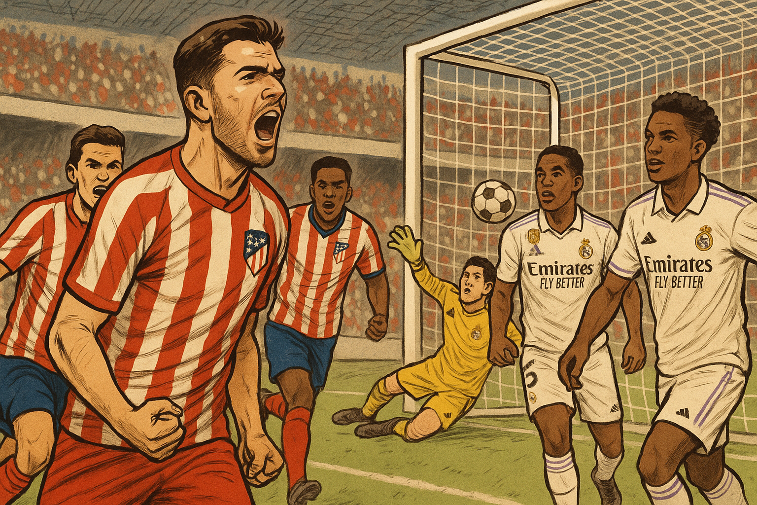 Atlético 5-2 Real Madrid: Una Noche Histórica en el Metropolitano