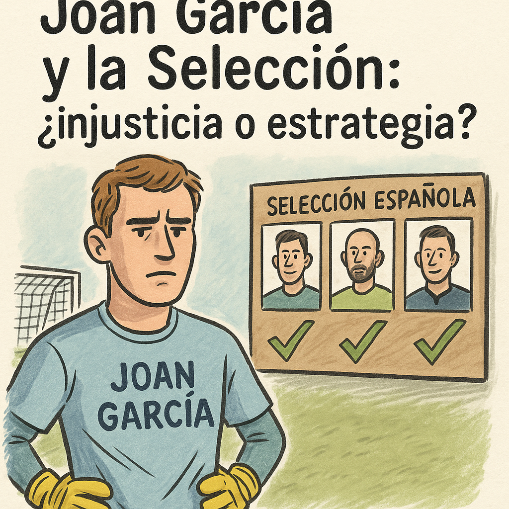 Joan García y la selección: una ausencia que genera muchas preguntas