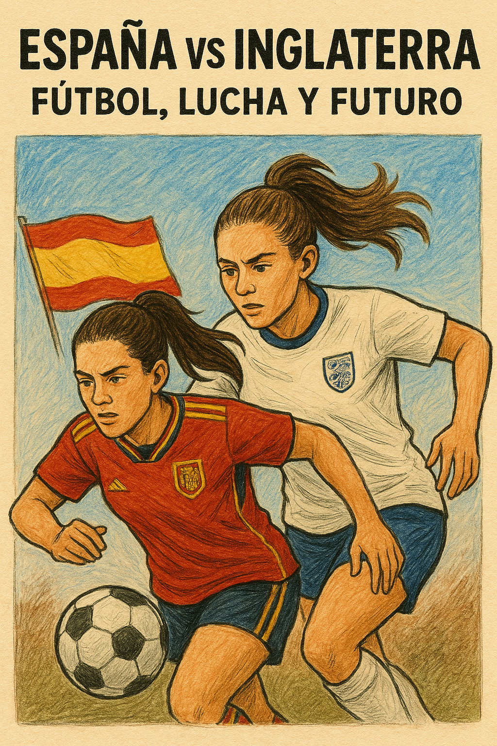 España vs Inglaterra femenino: fútbol, lucha y futuro