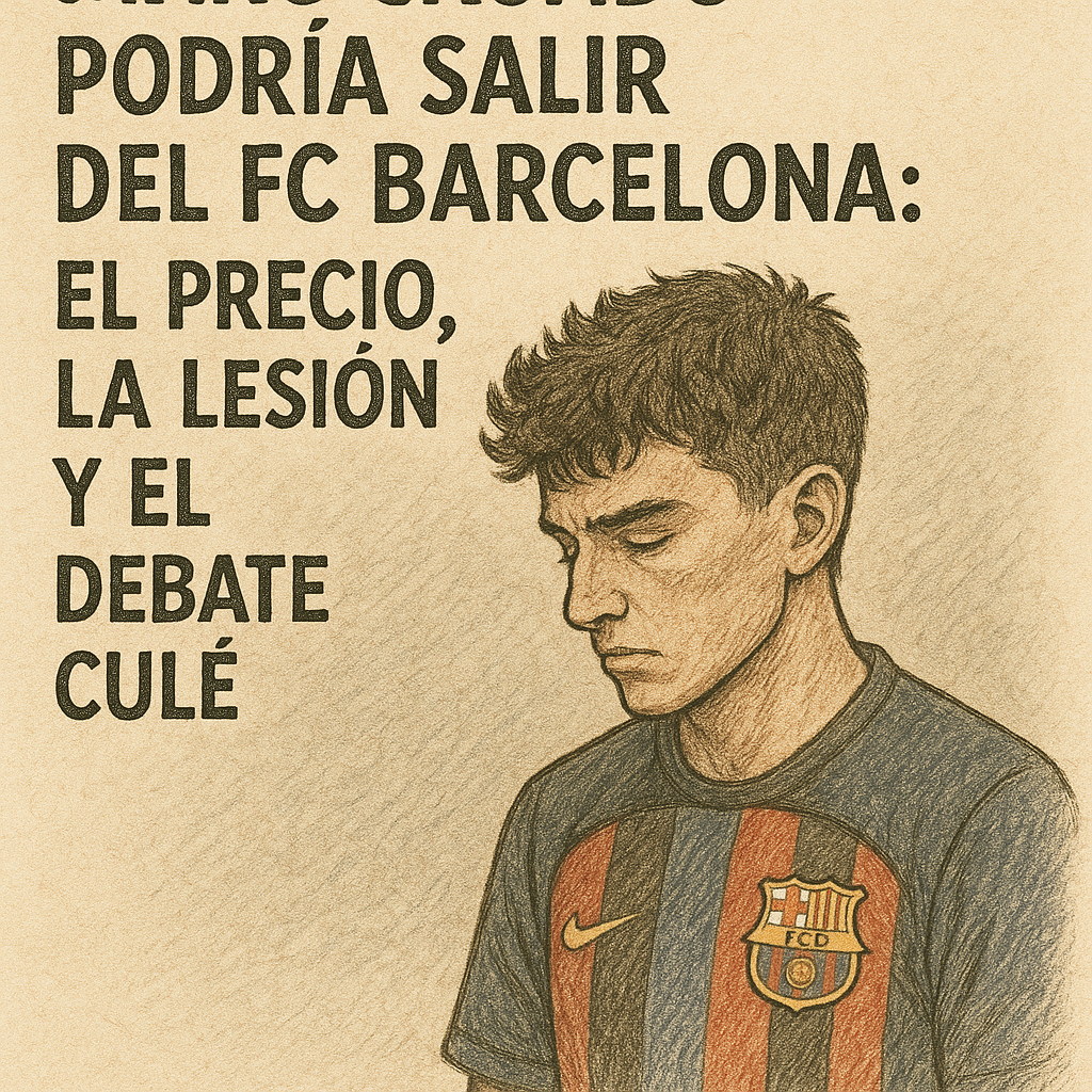 Marc Casado podría salir del FC Barcelona: el precio, la lesión y el debate culé