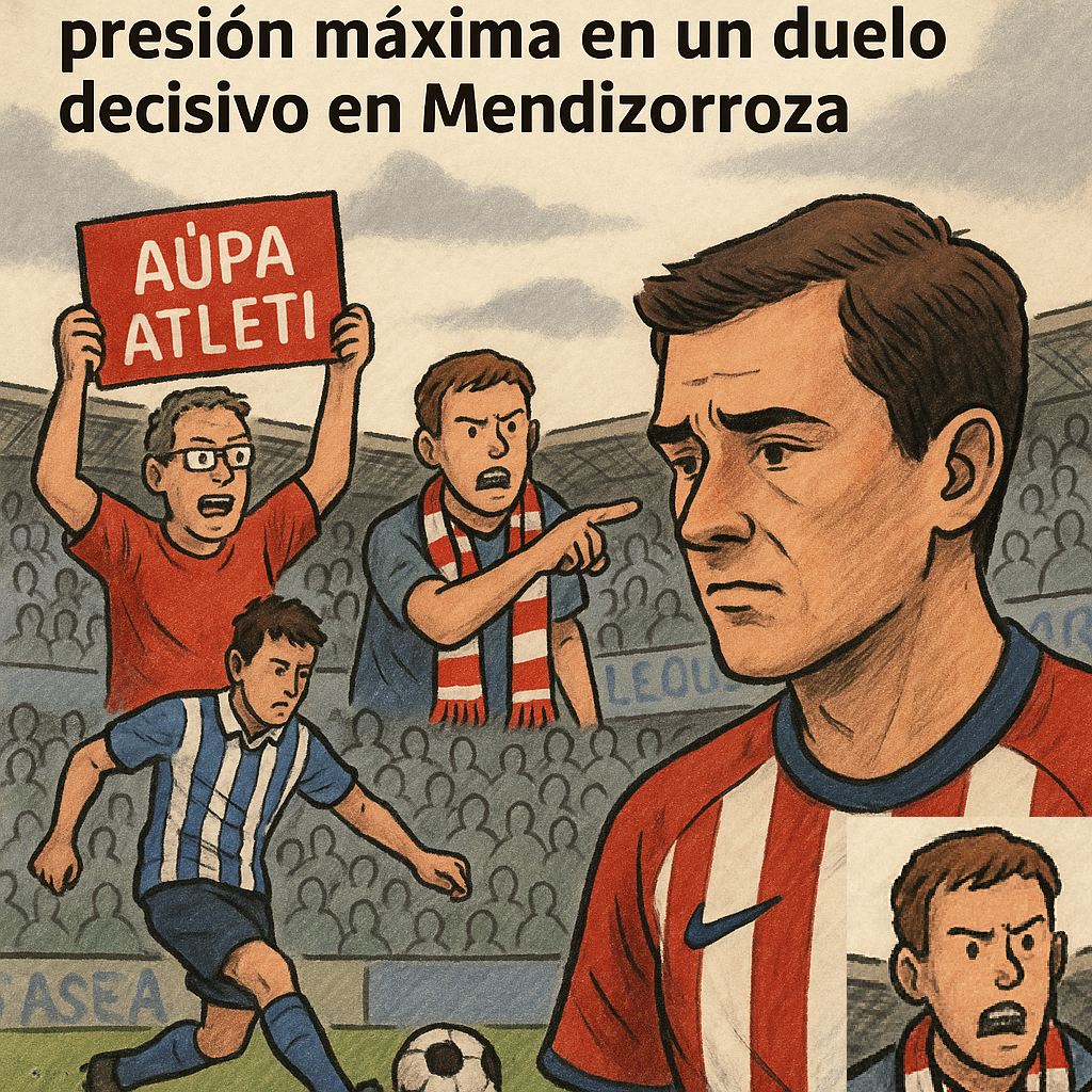 Atlético de Madrid vs Alavés: presión máxima en un duelo decisivo en Mendizorroza
