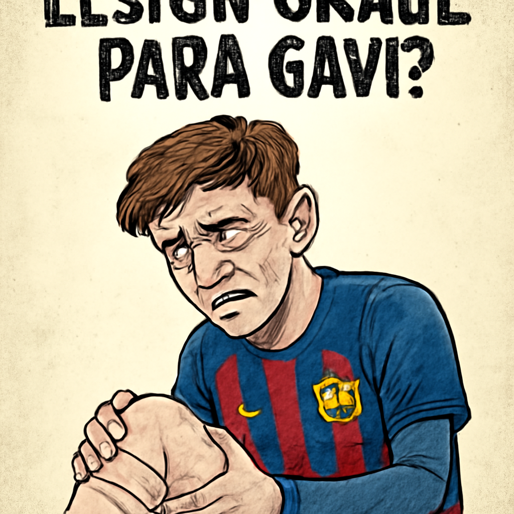 Barcelona teme por Gavi: la afición y el club ante otra posible baja