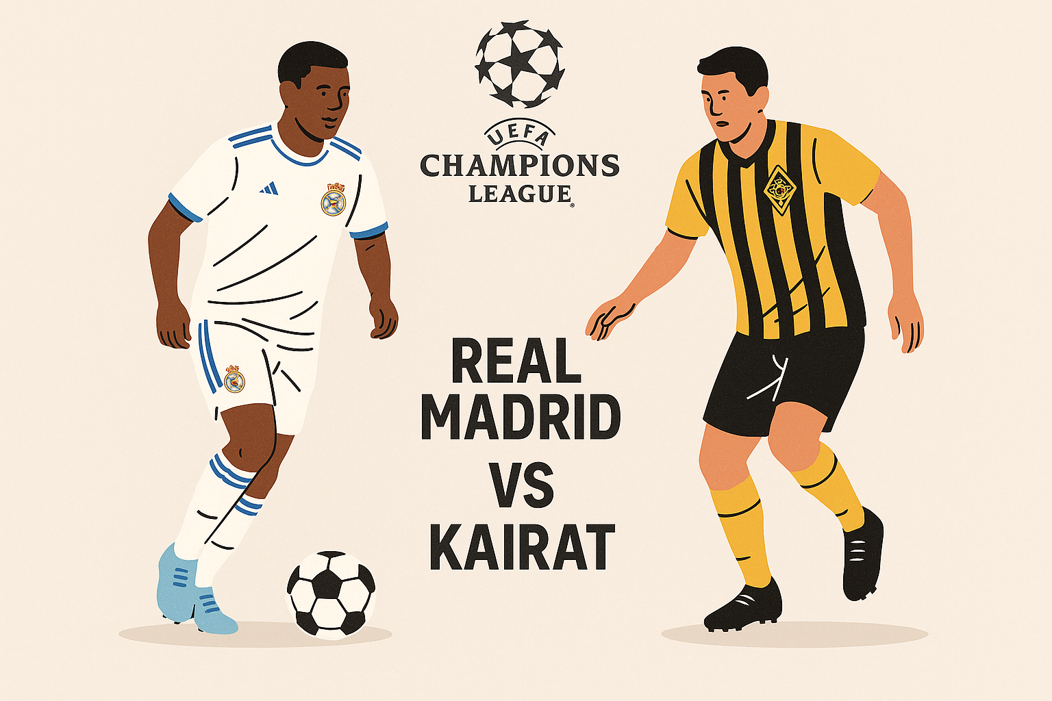 Real Madrid vs Kairat: Más que un partido, una prueba de orgullo