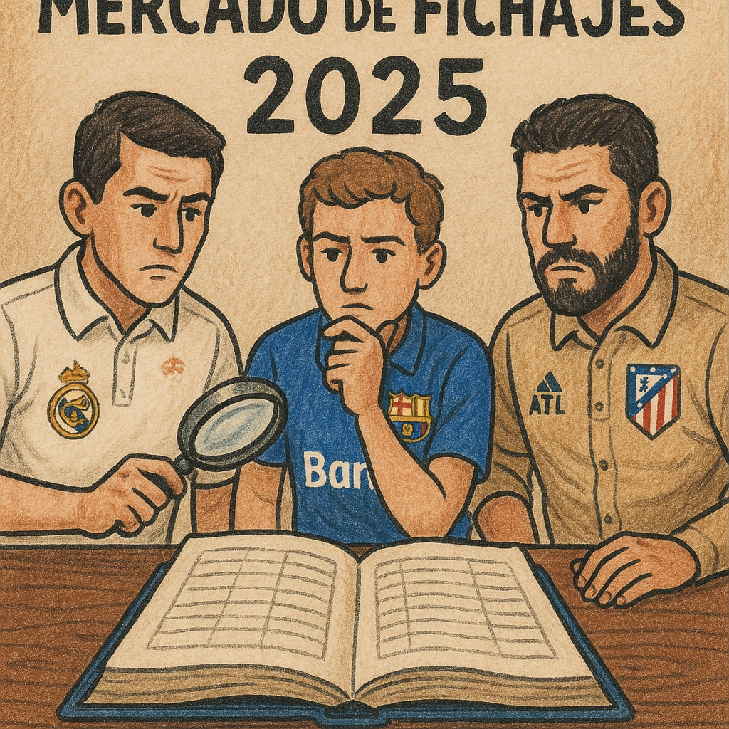 Mercado de fichajes 2025: ¿quién invierte mejor, Real Madrid, Barça o Atlético?