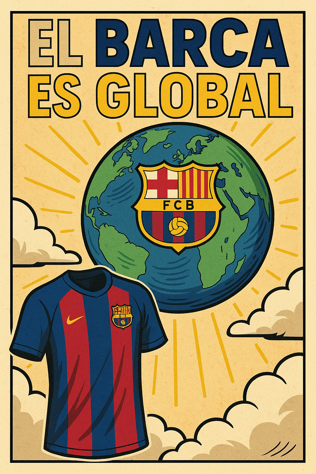 Piqué se Equivoca: El Barça es Global