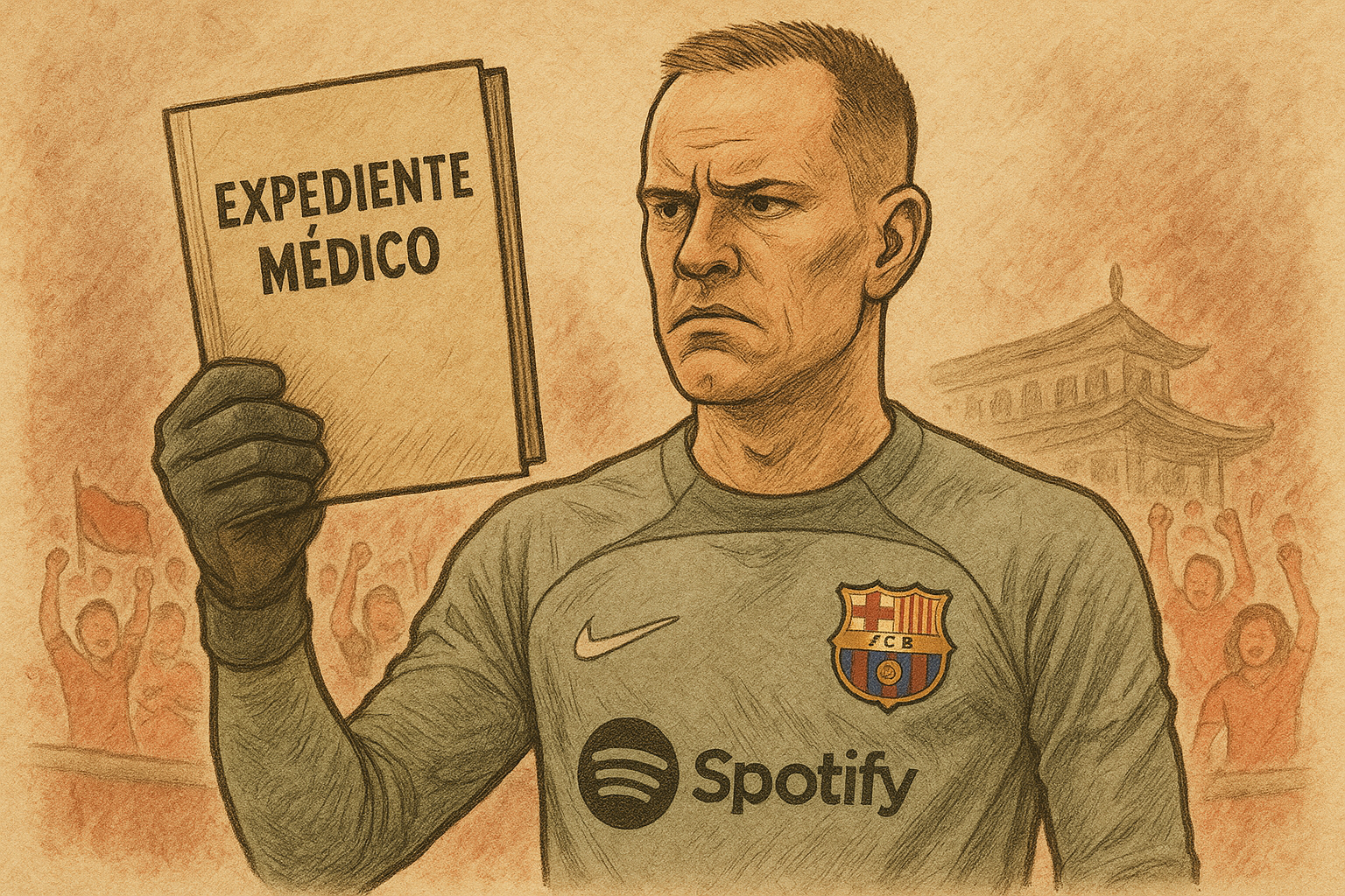Crisis en el Barça: Ter Stegen se niega a entregar su expediente médico