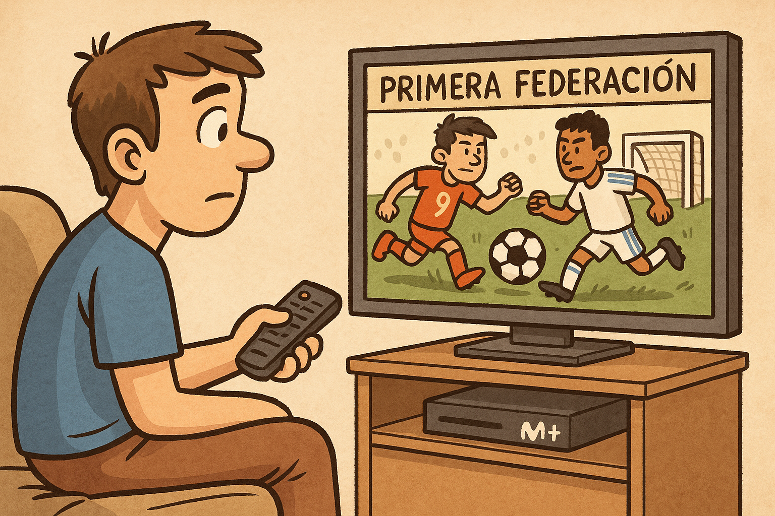 Movistar+ revoluciona el fútbol modesto: la Primera Federación llega al paquete básico