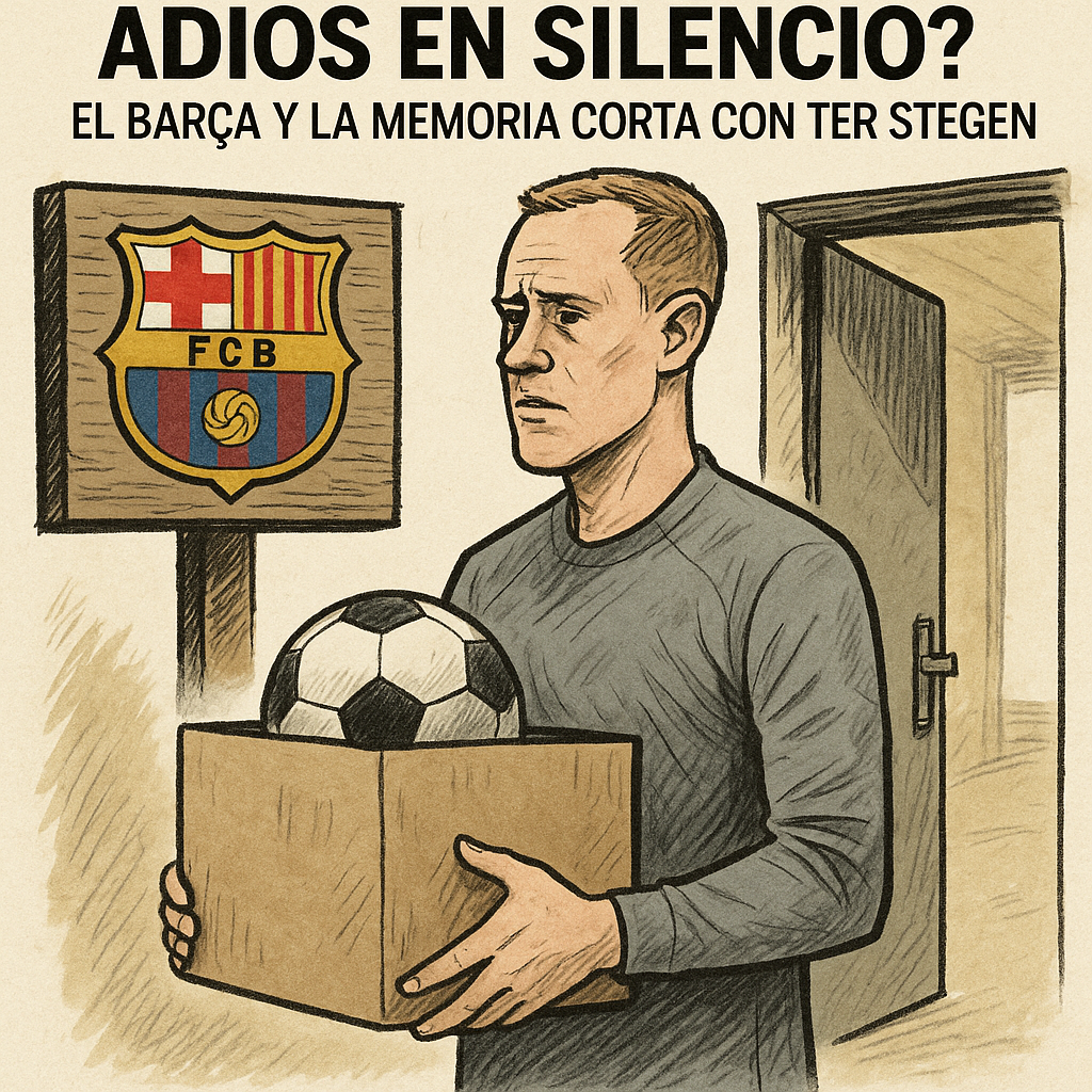 ¿Adiós en silencio? El Barça y la memoria corta con Ter Stegen