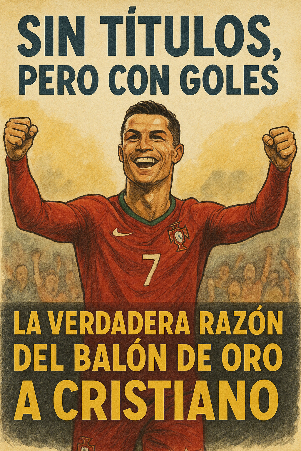 Sin Títulos, Pero con Goles: La Verdadera Razón del Balón de Oro a Cristiano