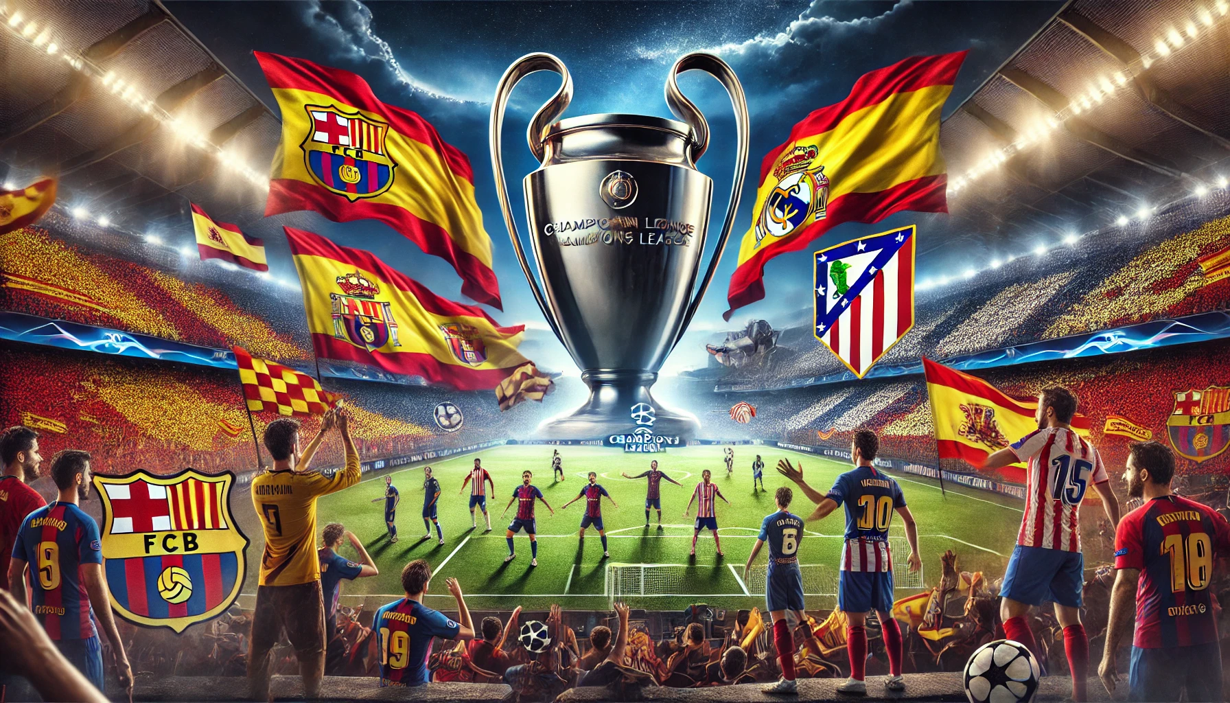 La Lucha de los Equipos Españoles en la Champions