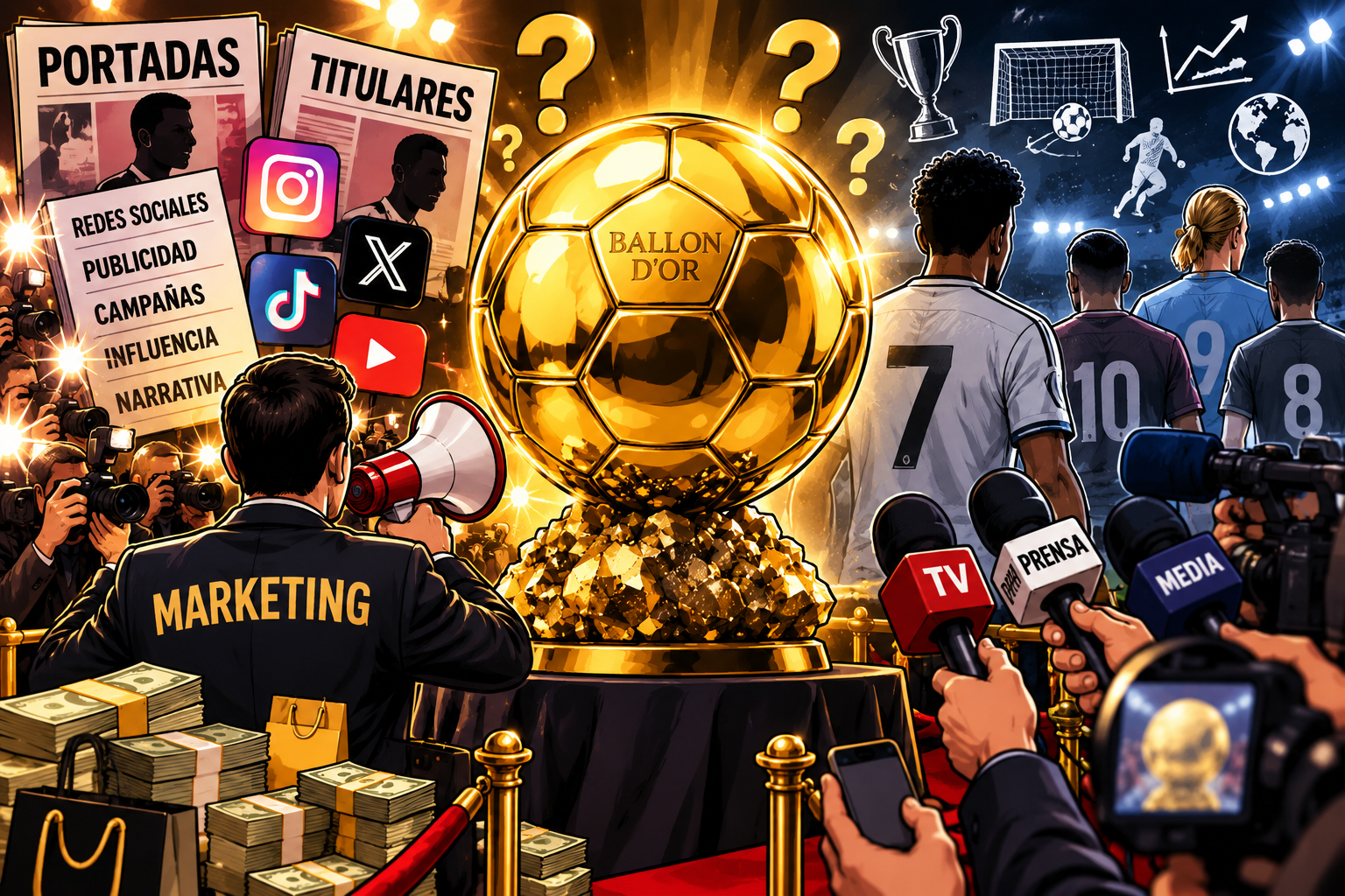 ¿El mejor del mundo o el mejor vendido? La gran batalla entre fútbol y marketing por el Balón de Oro