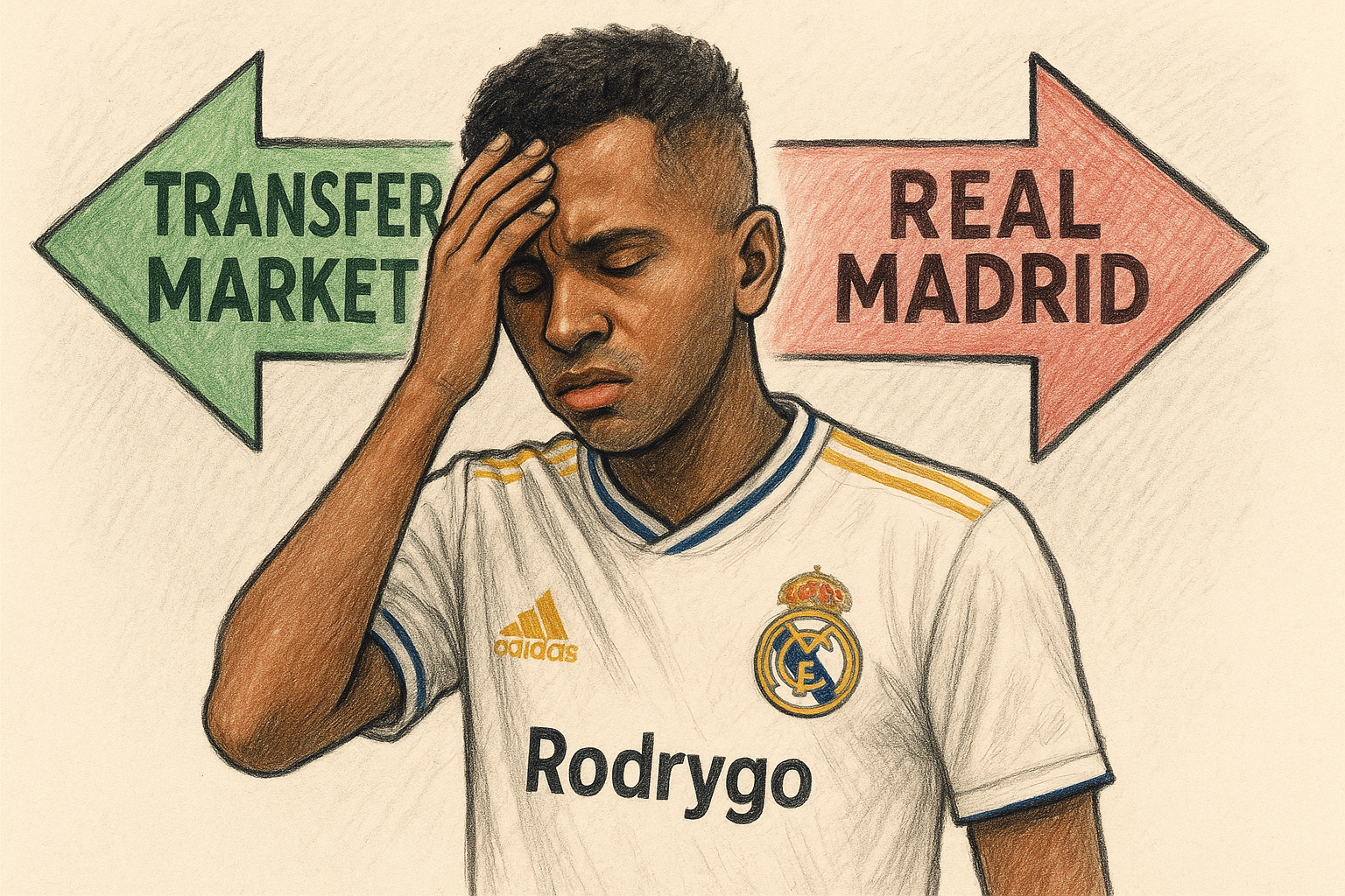 Rodrygo y el mercado de fichajes: ¿se va del Madrid o seguirá en 2025/26?