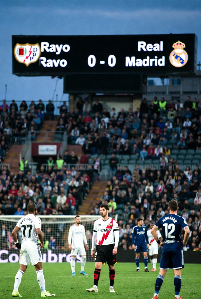 Rayo 0 – 0 Real Madrid: cuando el espectáculo no aparece