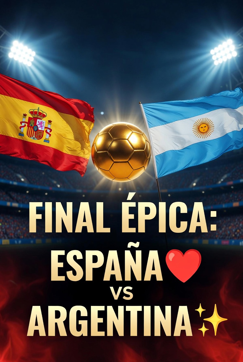 La historia solo recuerda al campeón: España y Argentina juegan por la eternidad