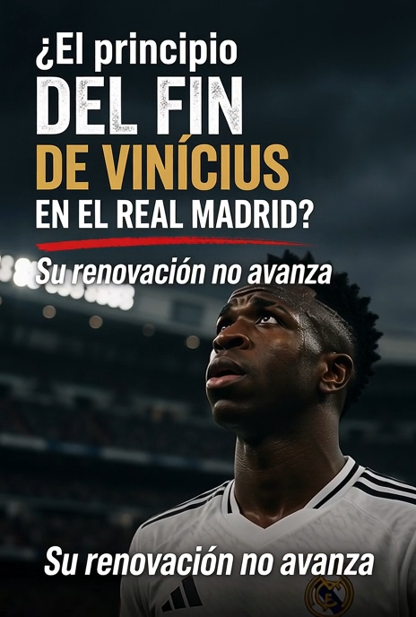 ¿El principio del fin de Vinícius en el Real Madrid? Su renovación no avanza