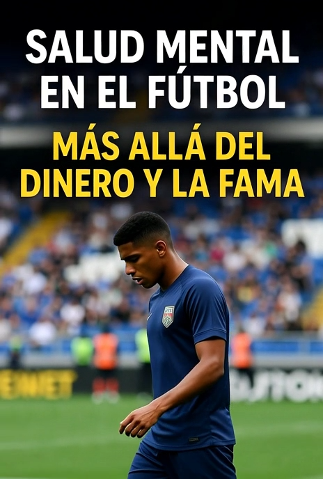 Salud mental en el fútbol: más allá del dinero y la fama